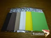 6 PACK HARELINE 2MM THIN FOAM - NEW FLY TYING HOPPER & TERESTRIAL BODY MATERIAL