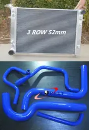 ALUMINUM RADIATOR+ BLUE HOSE For Holden Commodore VN VG VP VR VS V6 3.8L