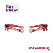 Umi 6434-R, Two Upper A-Arms 73-87 Chevy C10 Red Steel Performance Racing Parts
