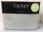 Ralph Lauren FLANNEL 100% Cotton TWIN SHEET SET GREY