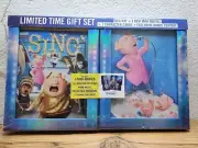 Sing - Limited Time Gift Set - Blu-ray + 3 New Mini-Movies + 7 Character Cards