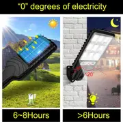 108 COB LED Solar Lights Outdoor Motion Sensor 2 Pack