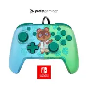 PDP Faceoff Deluce Audio Wired Nintendo Switch Controller - Tom Nook Blue/Green™