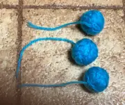 Cat Toy NEW HANDMADE Yarn Cat Ball Toys - Set of 3 w/Each Order Free Shipping!!