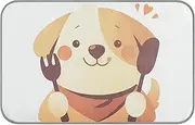 Cute Cartoon Dog Summer Cooling cat Bed for Summer Self Cooling Blankets for Indoor Cats for Pets Dogs Outside Summer Camas frias para Perros M