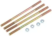 MagiDeal 2X Cylinder Head Stud Bolts for PW80 JS80PY LC80PY PW80 PY80 JS, Golden, 2 Pcs
