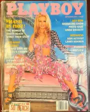 Sealed Playboy Magazine September 1993 Miami Feature Linda Doucett Larry Kramer