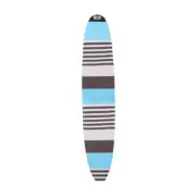 Ocean And Earth Shortboard Stretch Cover in Blue Solid Stripe in 5ft 8 - Size -