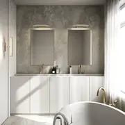 Otis 60 LED Vanity Light 17w in Brushed Nickel or Chrome