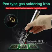 Portable Solder Iron Gas Soldering Iron Flame Butane Gas Blow Torch Solder Iron