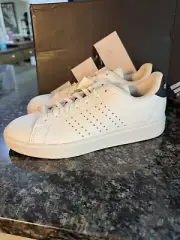 Adidas Women's Advantage 2.0 Athletic Low Top Shoes Cloud White Size 9.5