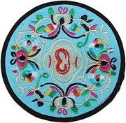 CVBFDB Teapot Mat Place Mat Heat Insulation Mat Home Decoration Ethnic Small Cloth Coasters(white-Strawberry Cake9)