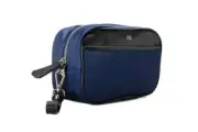 Beauty Case Bag Cavalli Class Men's Navy Blue Canvas