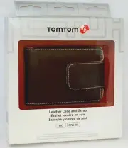 NEW GENUINE TomTom GO 500S GPS Leather Carry Case BLACK 30 40 50 720 730 920 930