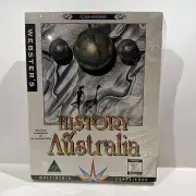 Webster’s History Of Australia CD-Rom Vintage Big Box Windows 3.1