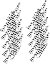 Tiny Instruments for Xmas Tree 20pcs Mini Plastic Musical Ornaments DIY Christmas Decorations for Home