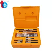 9 Pcs 2" Boring Head R8 Shank 1/2" Carbide Boring Bar Set Milling