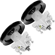 Spindle Assembly 618-04456 618-04461 918-04456 918-04461, Compatible with 42" Deck Cub Cadet LT1040 LT1042 Toro LX420 LX425, 2 Pack