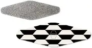 GOEI DIAMOND Diamond File Carry (Turtle Shell White) Portable: Rhombus