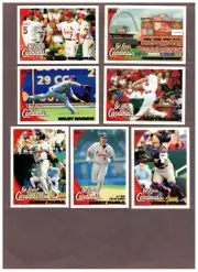 2010 Topps Series 1 & 2 St.Louis Cardinals Team Set! Albert Pujols! Molina!