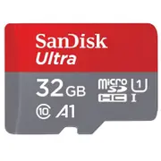 [SDSQUAR-032G-GN6MA] Micro SDHC Ultra A1 Class 10 98mb/s + SD adapter