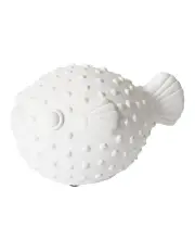 [Elme Living] Blow Fish Sculpture in White