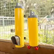 Chicken Feeder & Drinker Set / Chook Waterer Twin Cup / FREE NUTRITIONAL SUP'MT