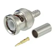 CZ LABS 323 - 50 Ω BNC for RG-58 Coaxial Cable (10 Pack) - 2272
