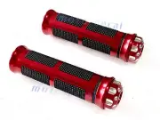 CNC 7/8" Handlebar End Hand Grips For R125 R25 R3 MT-01 TMAX 530 500 SMAX 155
