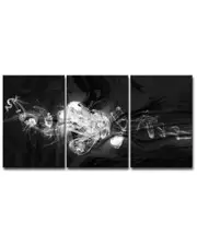 Ready2HangArt Glitzy Mist XLII Wrapped Canvas Wall Art by Tristan Scott