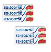 Sensodyne Original Plus Toothpaste 100g x 6 Eucalyptus scent