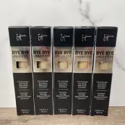 5 - IT COSMETICS BYE BYE UNDER EYE CONCEALER 35.5 RICH (W) 0.11 OZ NWB lot of 5