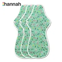 在飛比找momo購物網優惠-【韓國 hannahpad】夜用超加長三片組42cm × 3