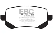 EBC Brakes UD1326 Ultimax Brake Pads