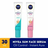 在飛比找蝦皮購物優惠-0nivea 防曬精華 SPF 50 PA 控油即時光環 3