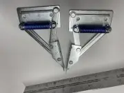 Bench Seat Hinge, for 17-25Lb Seat Tops, with Spring