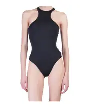 One Piece Swimsuit XS BLACK