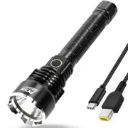 Brightest Rechargeable Flashlights High Lumens - PFSN Super Bright Tactical F...