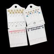 Modern Black/White Plate for Gift Giving Bead Board Beading Jewelry Organizers