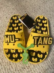 Wu-Tang x Crocs Slides Sandals Flip Flop Shoes Mens Size 4 In Hand Women 6 Fast