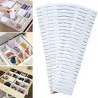 Adjustable Drawer Dividers Organiser Socks Bra Makeup Plastic Closet Separators