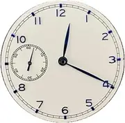 37MM Durable Watch Dial with Watch Hands for ETA 6497 Watch Movement Accessories Replacement
