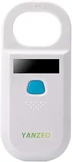 Yanzeo AR180 Pet Microchip Reader Scanner, RFID EMID Animal Handheld Reader,134.2kHz Pet ID Scanner Rechargeable Animal Chip Scanner Pet Tag Scanner FDX-B(ISO 11784/11785)