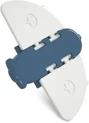 PEPLAYTAL 3pcs Safety Lock Buckle Durable Sliding Window Locks for Theft Design Easy to Use Blue Color for Safety