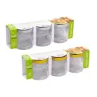 Mini Food Grade Glass Jars 60ML Air Tight Jam Spice Storage Container Small