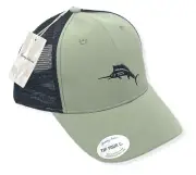 Tommy Bahama Tip Your Cap / Hat - NWT Mens Adjustable Snapback Olive #45240-CAP2