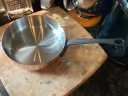 Professional French Mauviel copper clad sauce pans