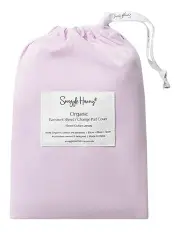 [Snuggle Hunny] Organic Bassinet Sheet / Change Pad Cover in Lilac