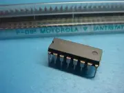 (5) MOTOROLA MC74HC153N DUAL 4-LINE TO 1-LINE DATA SELECTOR MULTIPLEXER 16P PDIP