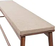 Waterproof Garden Bench Cushion Pad Soft and Comfortable 2 3 Seater Bench Seat Cushion Patio Furniture Cushion for Outdoor Garden Patio Lawn Swing 100x30cm Khaki